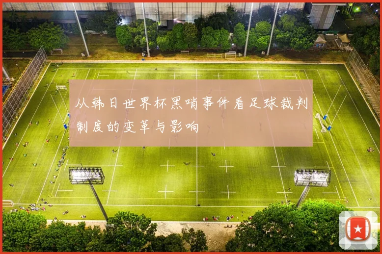 从韩日世界杯黑哨事件看足球裁判制度的变革与影响