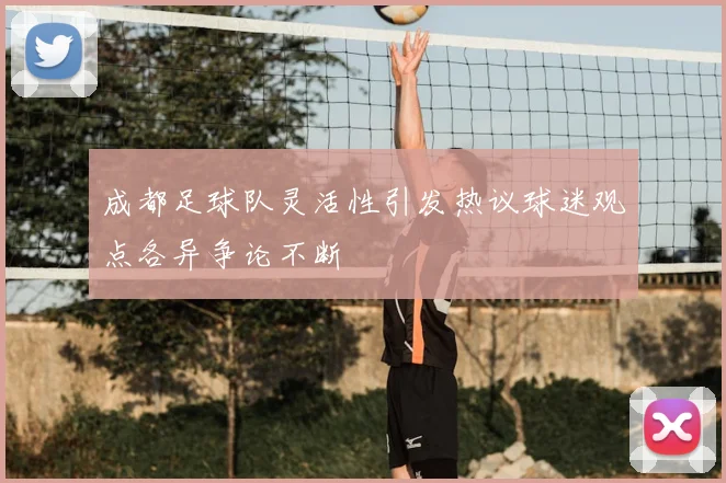 成都足球队灵活性引发热议球迷观点各异争论不断