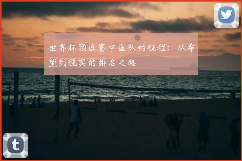 世界杯预选赛中国队的征程：从希望到现实的排名之路